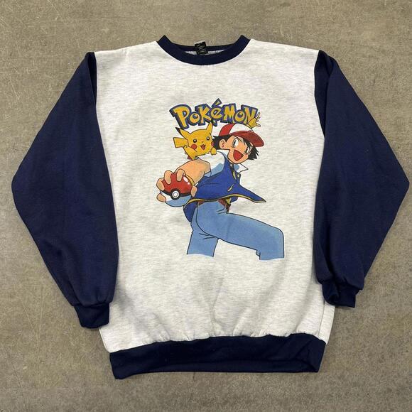 Pokemon Other - Vintage 90s Pokemon Crewneck Sweatshirt Size Small